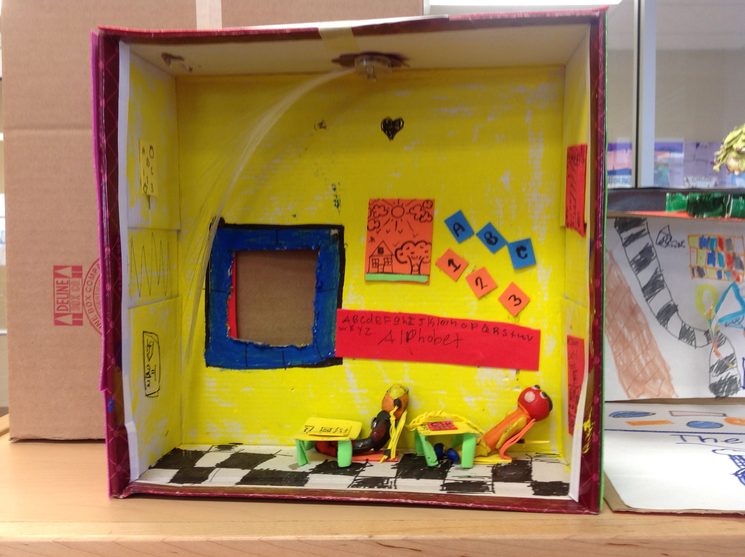 4th Grade Book Report Dioramas – Ogden Preparatory Academy