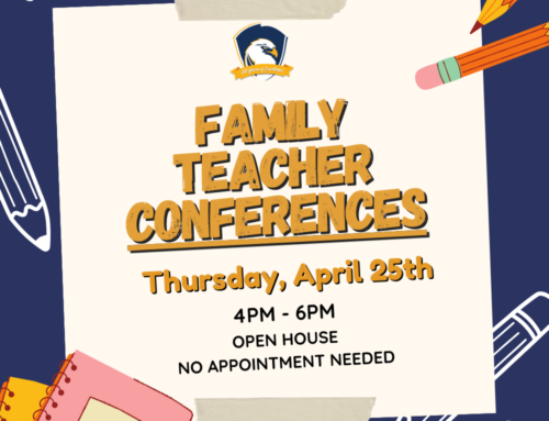 Family Teacher Conferences – 4/25/24